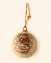 Load image into Gallery viewer, Merry Christmas Santa Ornament 6”
