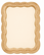 Load image into Gallery viewer, Rubberwood Scalloped Frame
