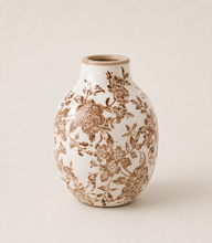 Load image into Gallery viewer, Amber Floral Vase
