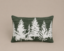 Load image into Gallery viewer, Green Tree Pillow
