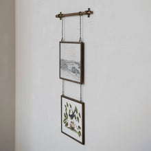 Load image into Gallery viewer, Hanging Metal Framed GlassPhoto Frames (Holds 12" x 10" Photo)
