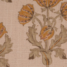 Load image into Gallery viewer, Mustard Cotton Slub Ruffle Pillow

