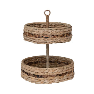 Wicker Tier Tray