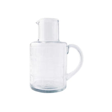 Load image into Gallery viewer, Etched Glass Pitcher

