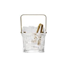 Load image into Gallery viewer, Glass Ice Bucket with Tongs
