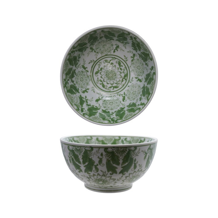 Sage Floral Bowl