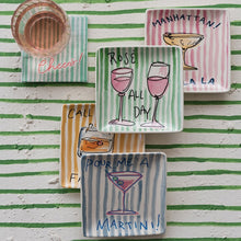 Load image into Gallery viewer, Cocktail Stoneware Plate
