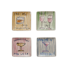 Load image into Gallery viewer, Cocktail Stoneware Plate
