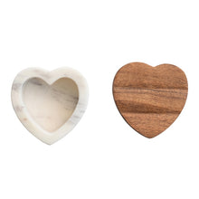Load image into Gallery viewer, Marble Heart Box
