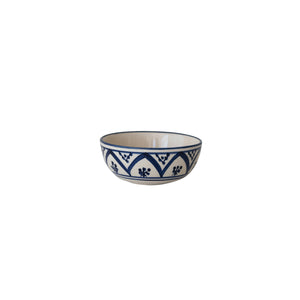 Blue + White Stoneware Bowl