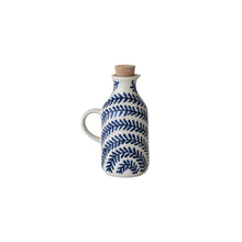 Load image into Gallery viewer, Hand-Painted Stoneware Oil Cruet
