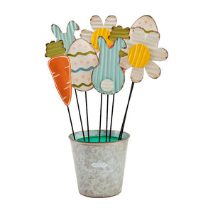Tin Garden Stake