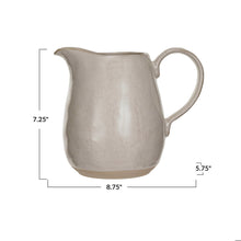 Load image into Gallery viewer, Stoneware Pitcher
