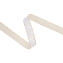 Load image into Gallery viewer, 1" Wired Heritage Velvet Ribbon  - Ivory

