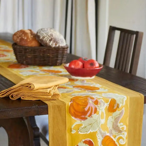 Pumpkin Orange/Mustard Runner