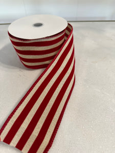 Velvet Stripe Ribbon