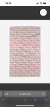Load image into Gallery viewer, Christmas Towels-Geometry
