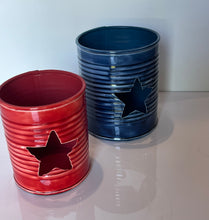 Load image into Gallery viewer, Star Enamel Votive Holder
