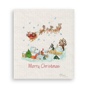 Holiday Swedish Dishcloth