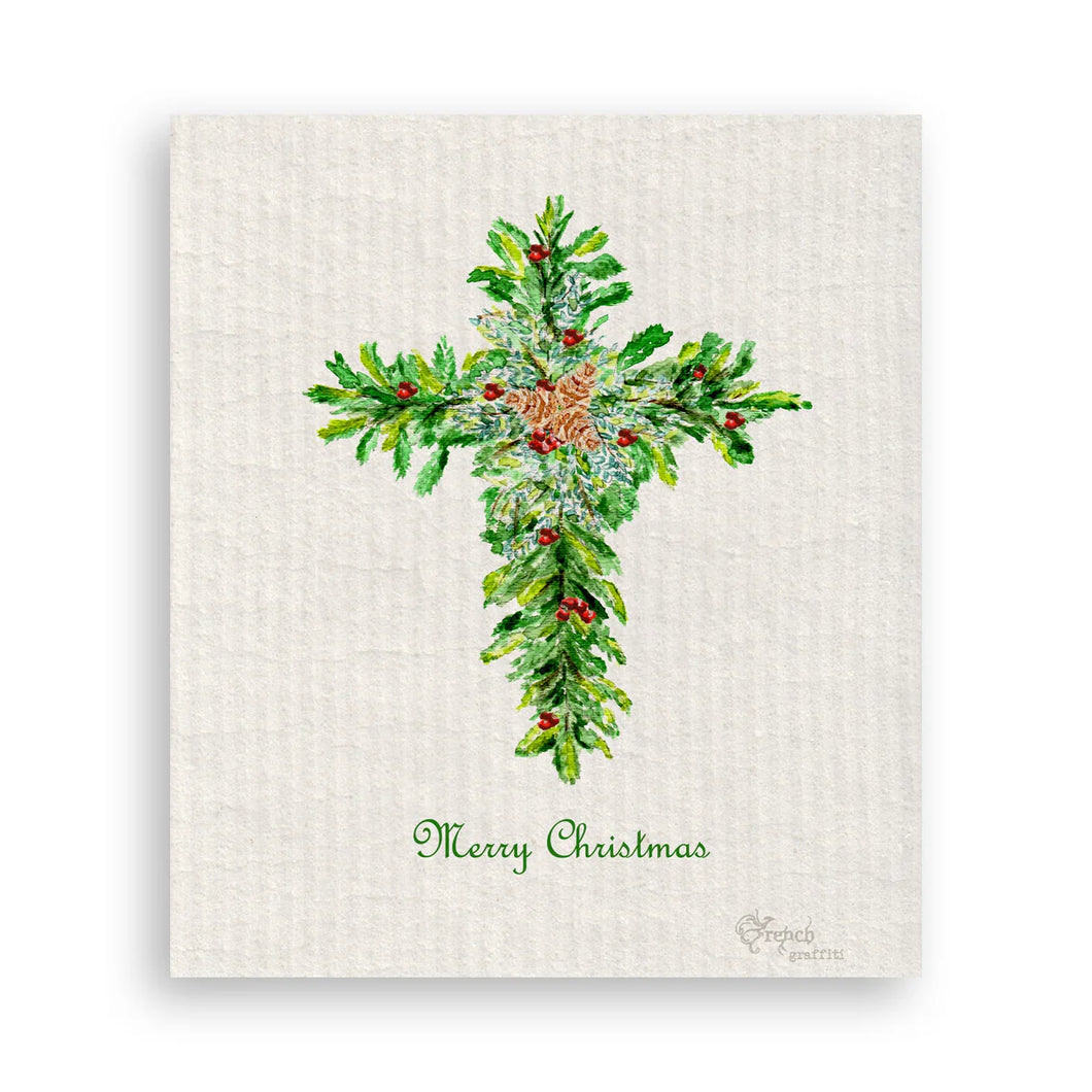 Holiday Swedish Dishcloth