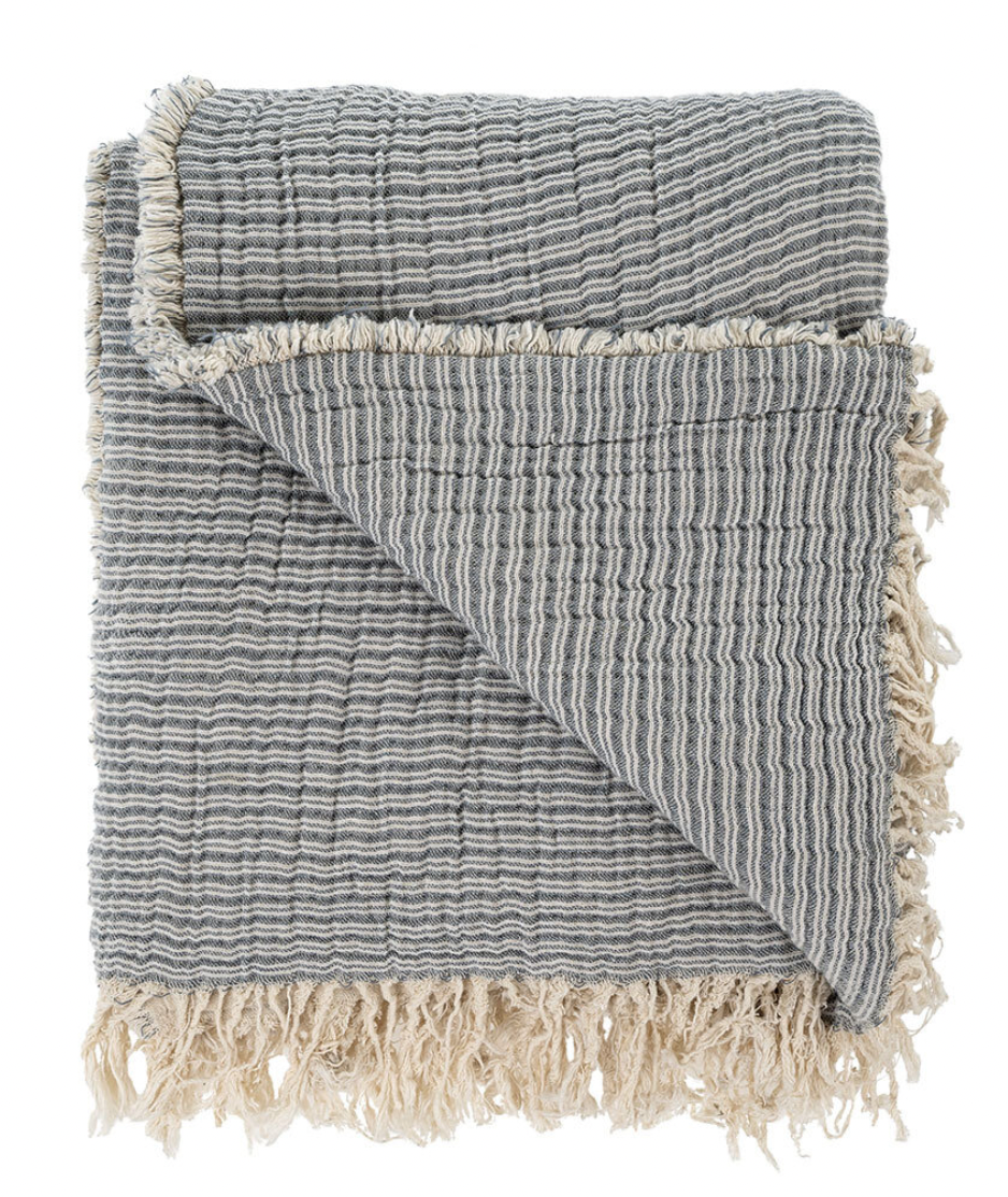 Nantucket Stripe Throw