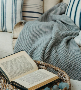 Nantucket Stripe Throw