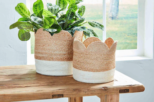 Scalloped Edge Basket