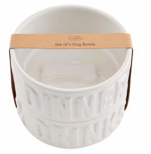Dog Bowl Set
