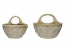 Load image into Gallery viewer, Stoneware Colanders with Handles
