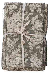 Floral Quilt & Shams