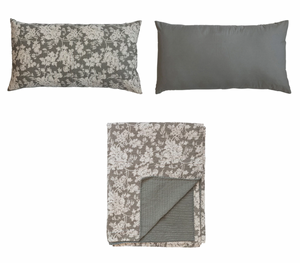 Floral Quilt & Shams