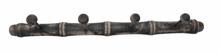 Load image into Gallery viewer, Distressed Black Wood Wall Hooks
