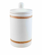 Load image into Gallery viewer, Wood Strap Canister
