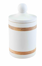 Load image into Gallery viewer, Wood Strap Canister
