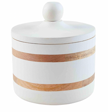Load image into Gallery viewer, Wood Strap Canister
