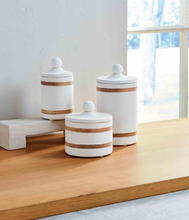 Load image into Gallery viewer, Wood Strap Canister
