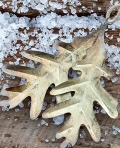 Gold Leaf Ornament