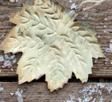 Load image into Gallery viewer, Gold Leaf Ornament
