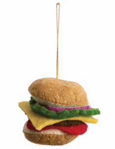 Cheeseburger Ornament
