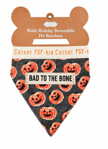 Fall Reversible Pup Bandana