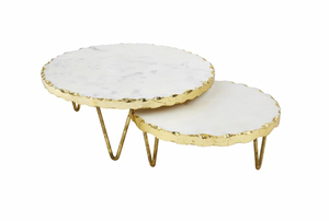 Gold Marble Riser