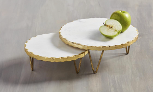 Gold Marble Riser