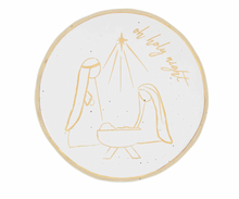 Load image into Gallery viewer, Gold Nativity Platter
