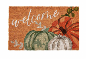 Welcome Pumpkin Doormat