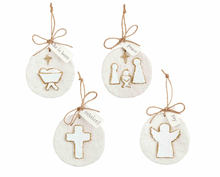 Load image into Gallery viewer, Paper Mache Glitter Ornament
