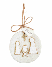 Load image into Gallery viewer, Paper Mache Glitter Ornament
