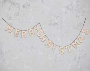 Merry Christmas Garland