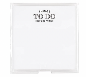 Things to do Before Wine