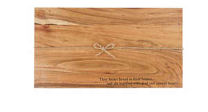 Breaking Bread Board