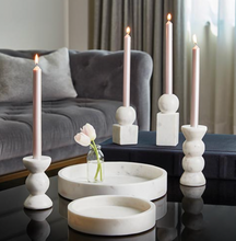 Load image into Gallery viewer, Marble Candle Holder
